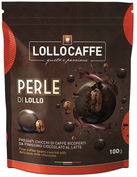 Lollo Caffè | Perle di Lollo Schokobohnen | 100g