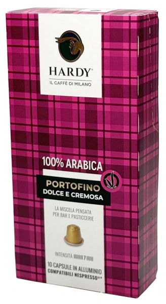 HARDY Portofino Nespresso® compatible capsules