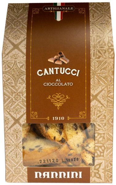 Cantucci chocolate (great coffee Nannini pastry)