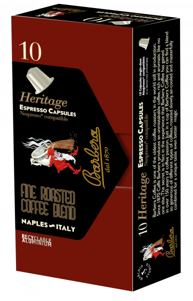 Barbera Caffè Heritage Nespresso® compatible* capsules