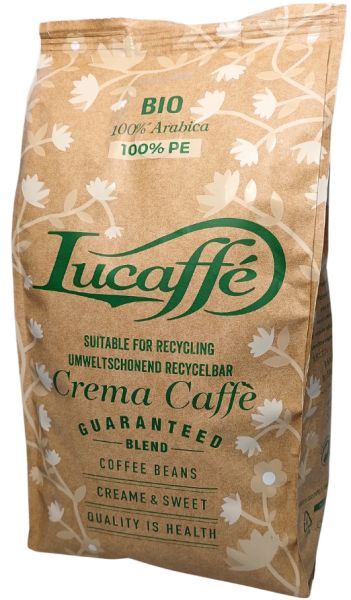 Lucaffé Crema Caffè BIO 500g Bohne